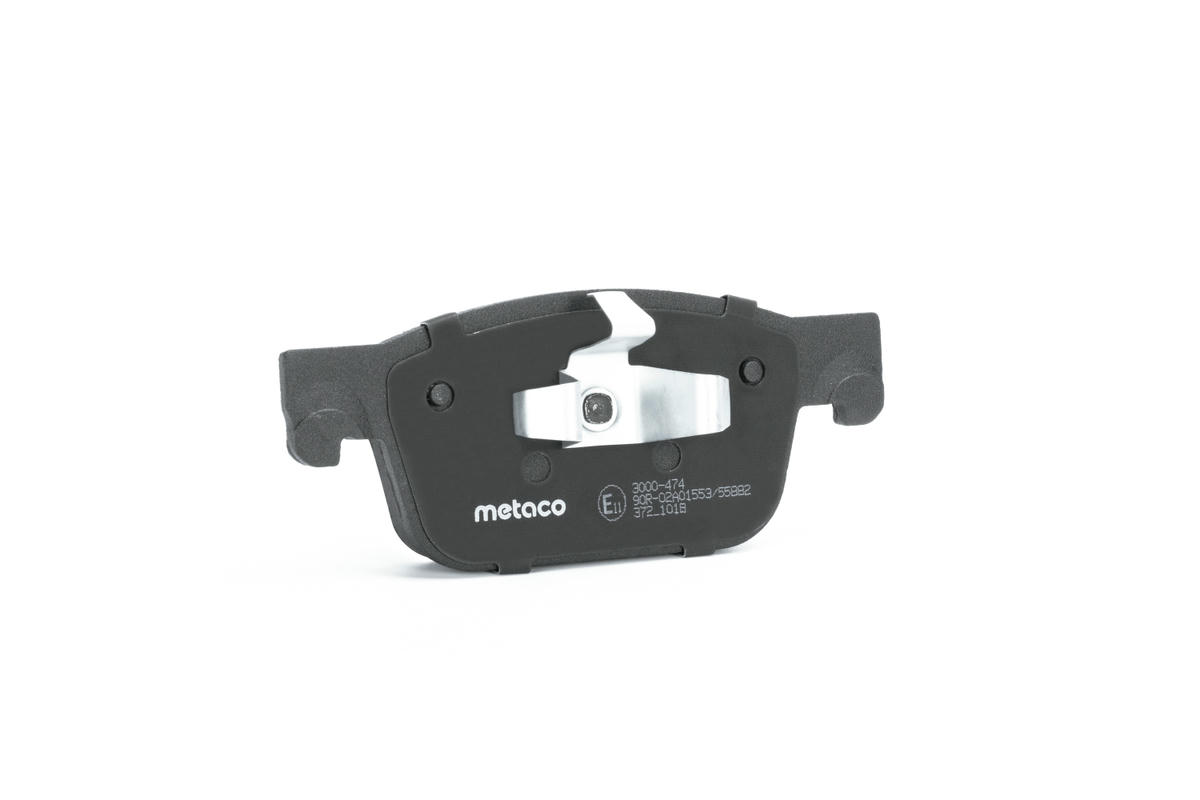 Колодки тормозные передние к-кт metaco 3000-474 preview 2