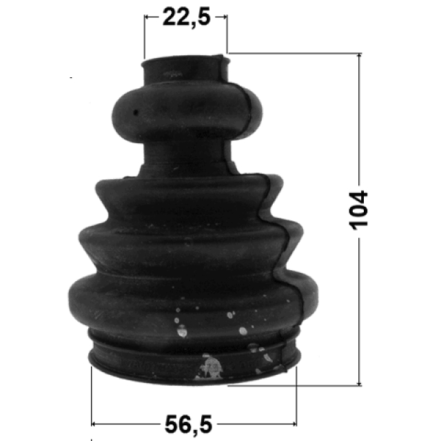 Пыльник шрус внутренний комплект 56.5x104x22.5 preview 2 Пыльник шрус внутренний комплект 56.5x104x22.5 preview 2