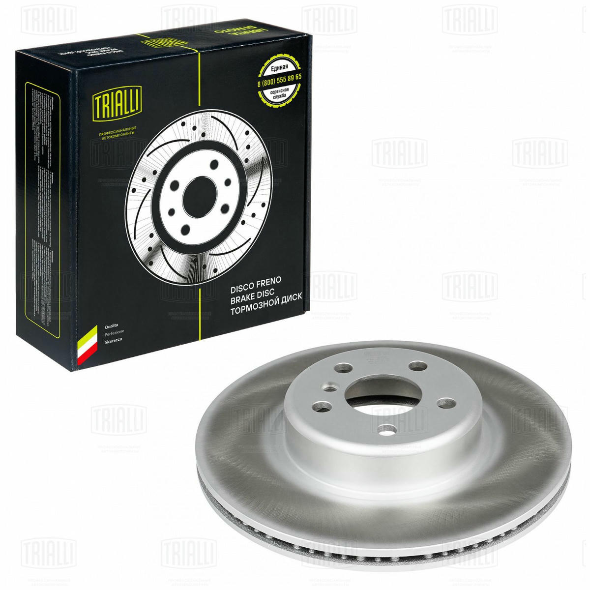 Диск торм. для а/м BMW 5 (G30) (18-)/X3 (G01) (17-)/X4 (G02) (18-) перед. d=330 (окраш) (DF 190436) preview 1