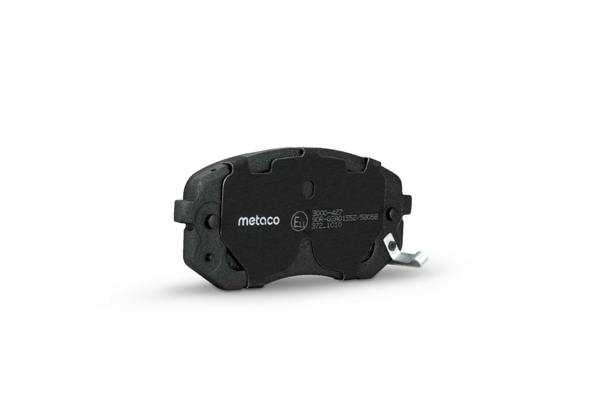 Колодки тормозные передние к-кт metaco 3000-427 preview 2
