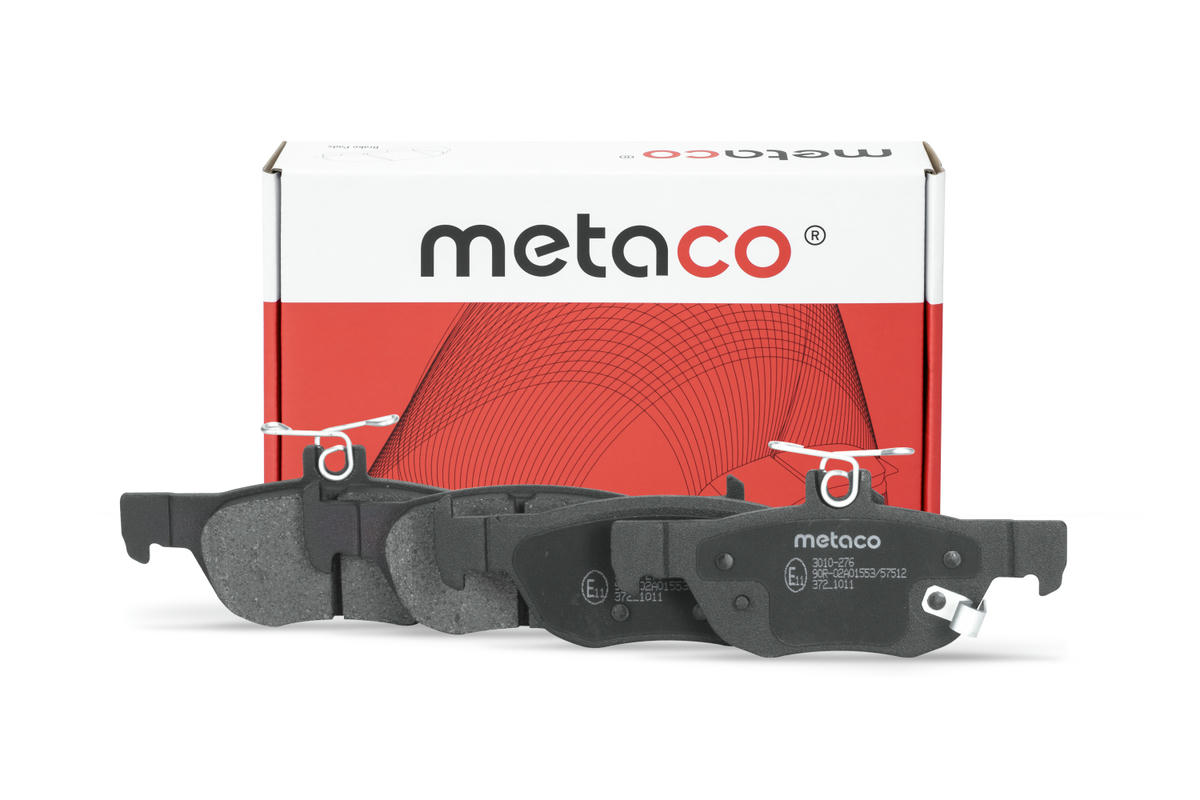 Колодки тормозные задние к-кт metaco 3010-276 preview 1