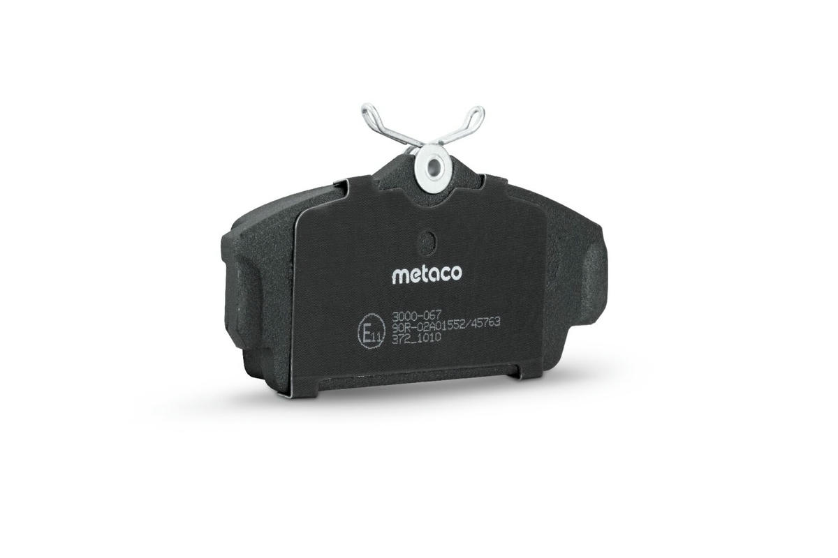 Колодки тормозные передние к-кт metaco 3000-067 preview 2