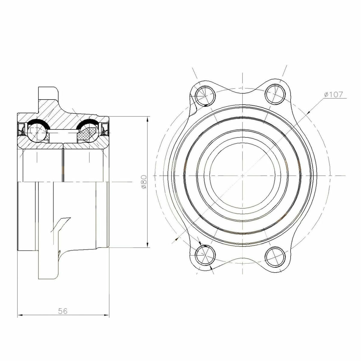 Подшипник ступицы TRIALLI MR 2284 preview 4