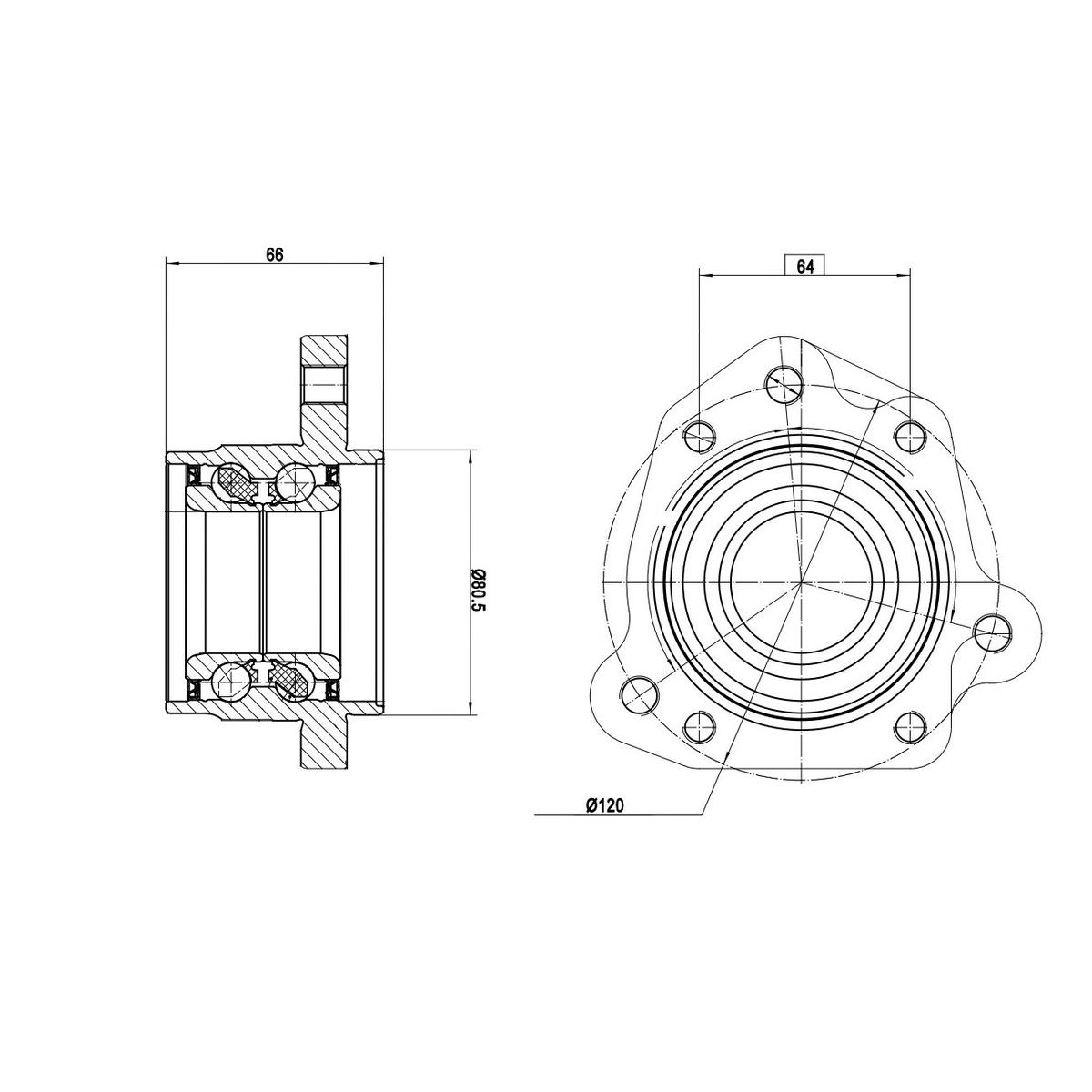 Подшипник ступицы TRIALLI MR 2390 preview 4