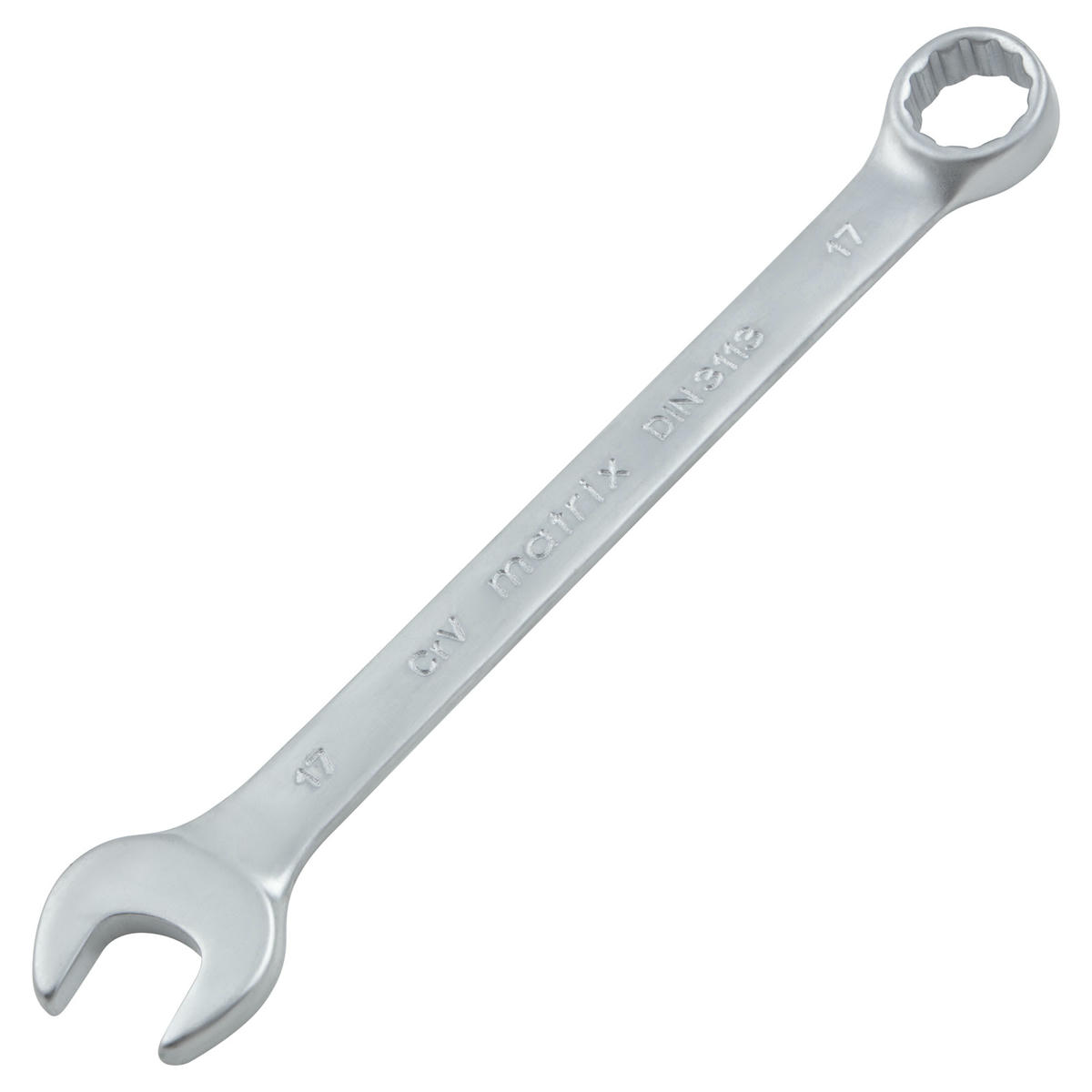 Набор ключей комбинированных 8-19 мм, 8 шт., CrV, матовый хром// MATRIX preview 4