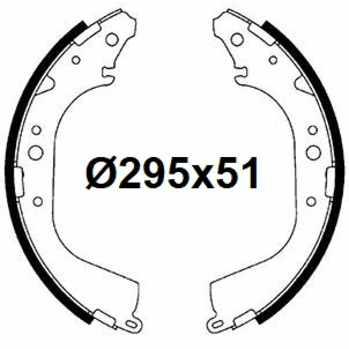 Колодки барабанные к-кт TRIALLI GF 4565 preview 3