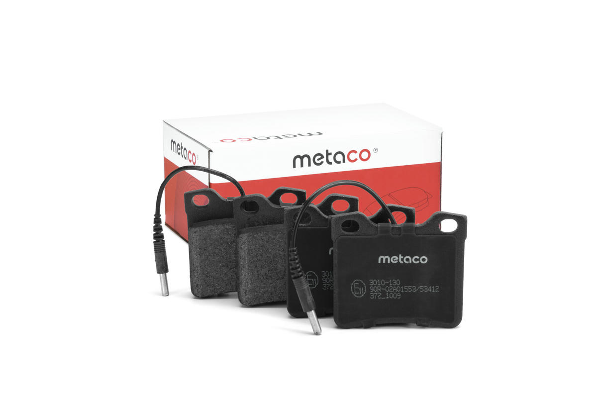 Колодки тормозные задние дисковые к-кт metaco 3010-130 preview 1