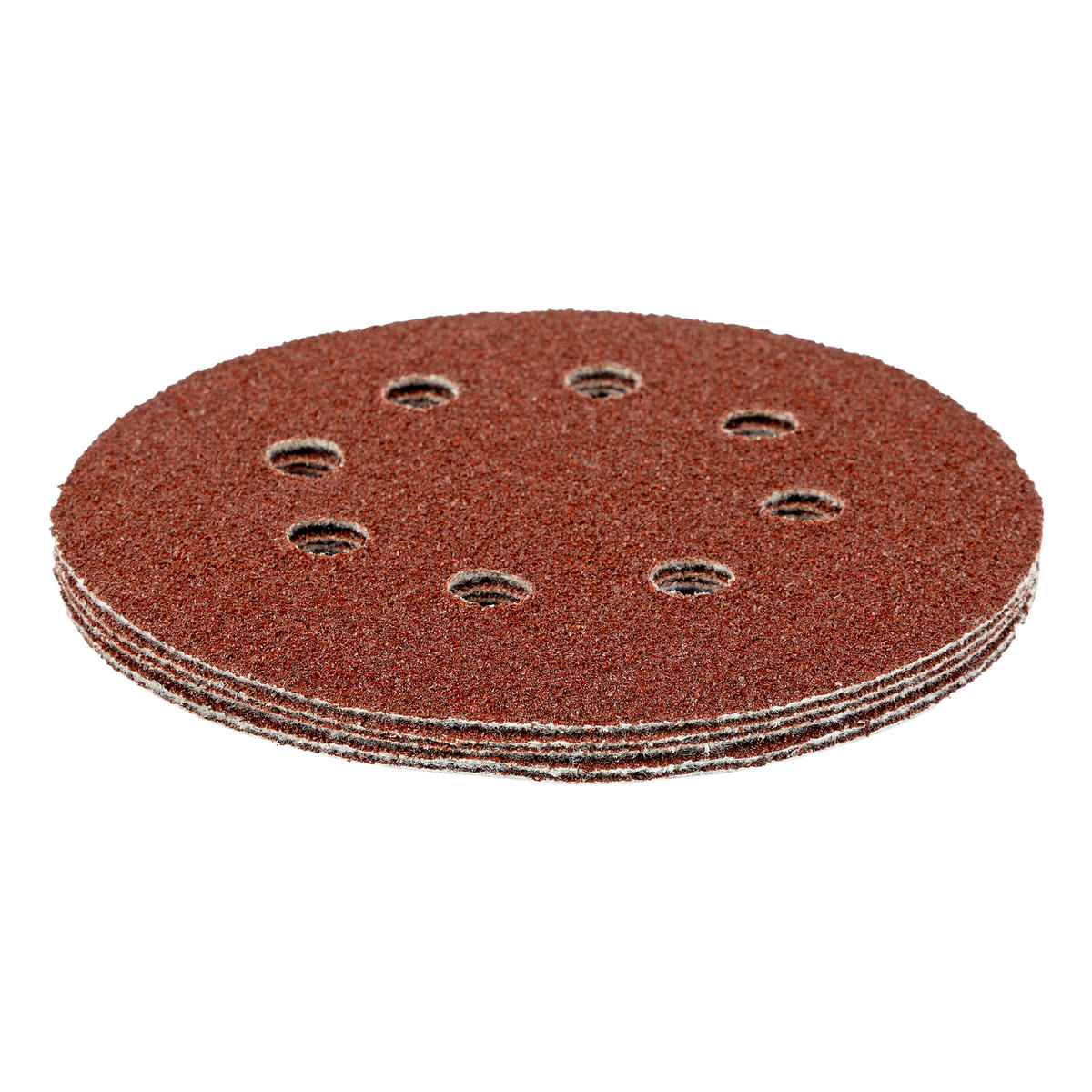 Круг абразивный на ворс. подложке под "липучку" перфорированный P40 125мм 5шт MATRIX preview 1