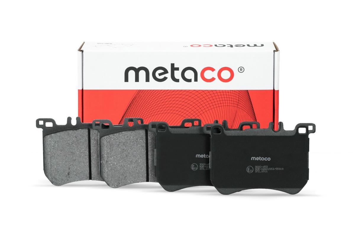 Колодки тормозные передние к-кт metaco 3000-453 preview 1