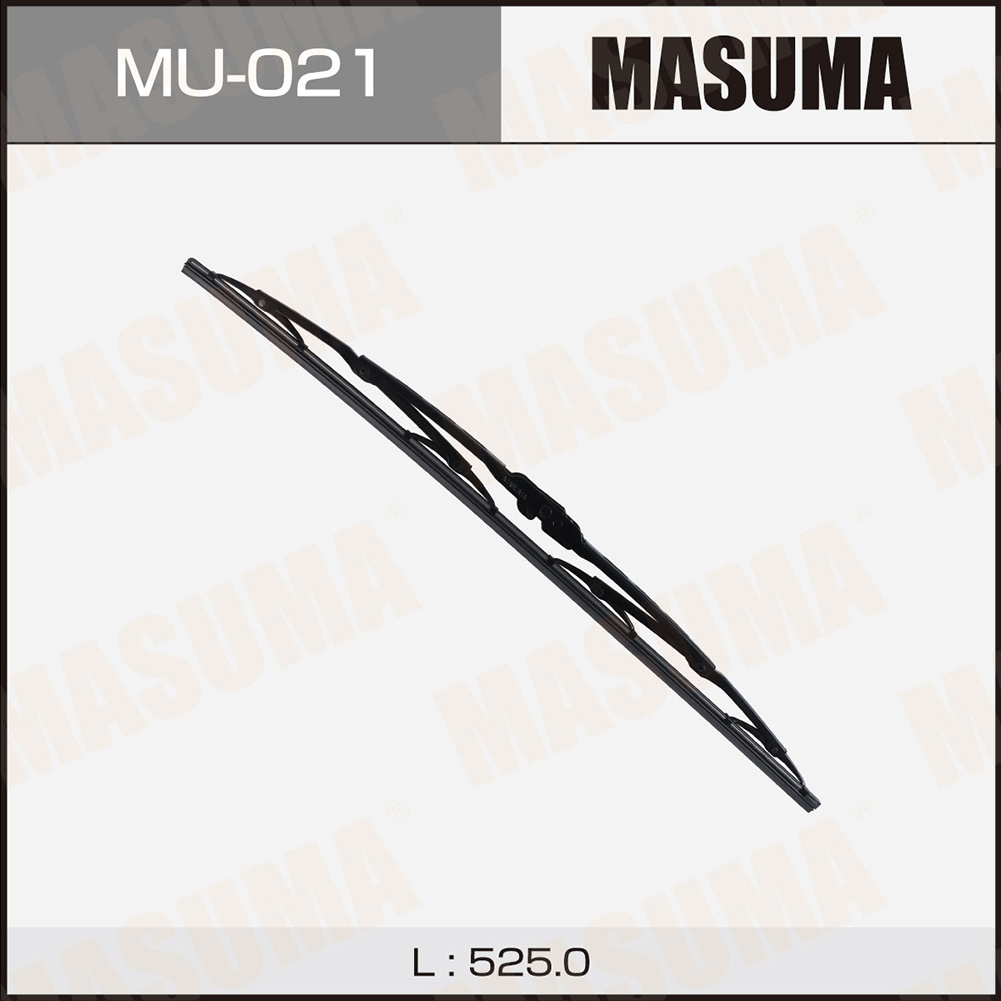 Щетка стеклоочистителя 525 мм каркасная 1 шт MASUMA Flat Wiper Blade MU-021 preview 1
