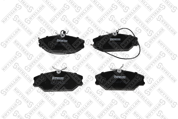 219 012B-SX_колодки диск.п.! с антискрип.пластин. Renault Laguna 1.6-2.2DTi 93-01/Megane 1.6-1.9DTi preview 1