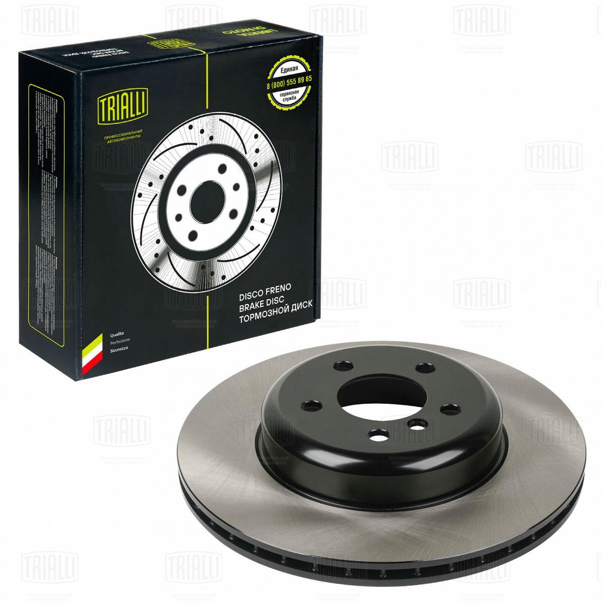 Диск торм. для а/м BMW 3 (F30) (11-)/4 (F32) (13-) зад. d=345 (M-Sport) (DF 210216) preview 1