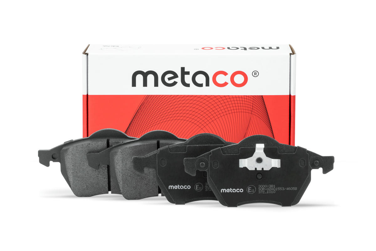 Колодки тормозные передние к-кт metaco 3000-381 preview 1 Колодки тормозные передние к-кт metaco 3000-381 preview 1