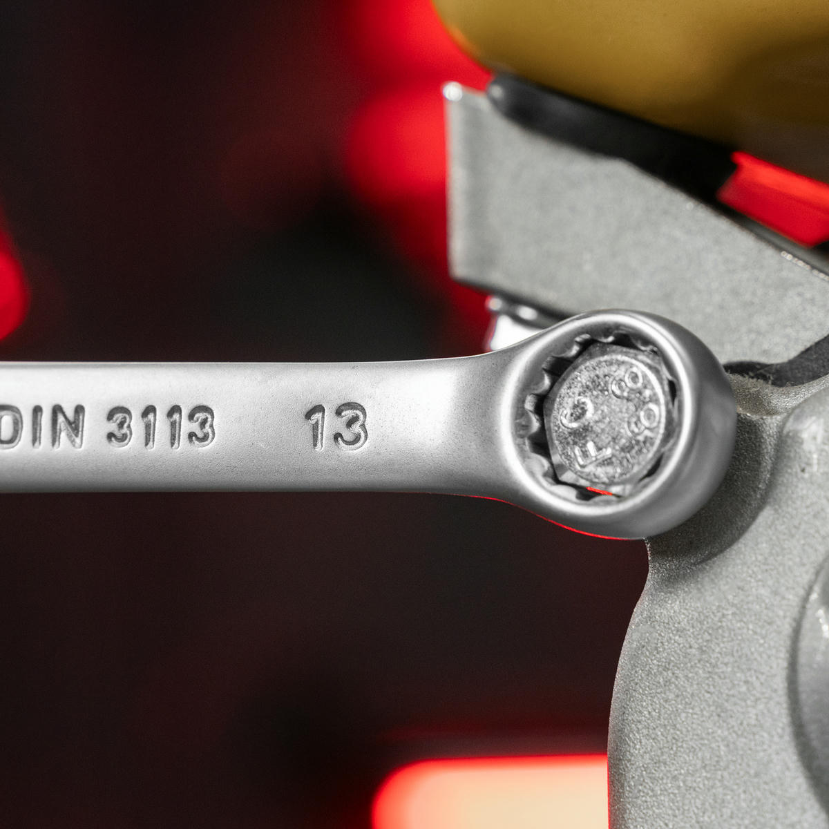 Ключ комбинированный, 13 мм, CrV, матовый хром MATRIX 15109 preview 1