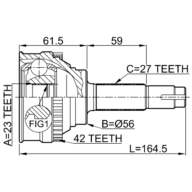 Шрус внеш. WP10 preview 2