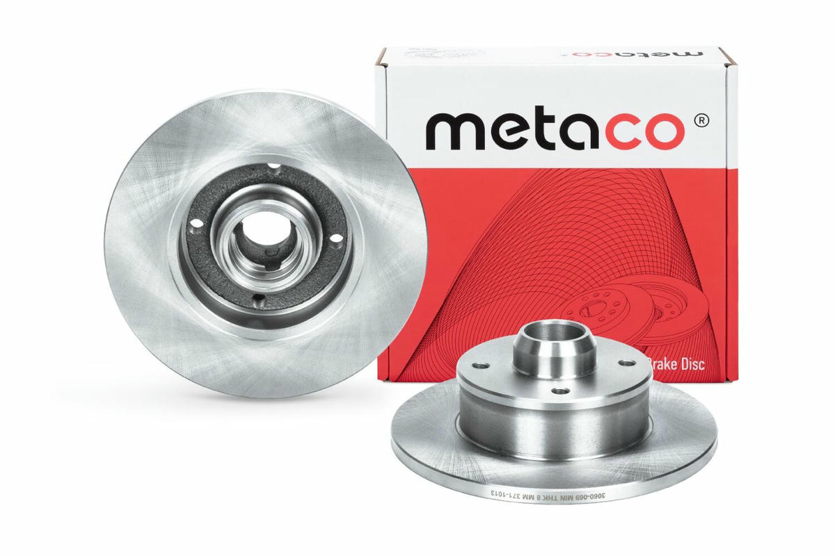 Диск тормозной задний metaco 3060-069 preview 2