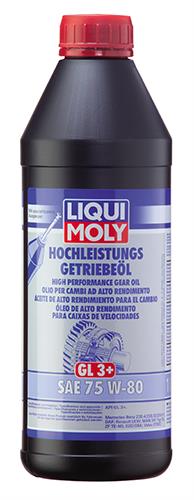 Масло трансмиссионное LIQUI MOLY HYPOID-GETRIEBEOL 75W80 GL-3/GL-4 синт. 1л preview 1