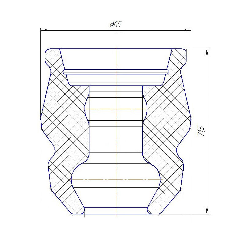 Отбойник заднего амортизатора TRIALLI BC 0882 preview 2
