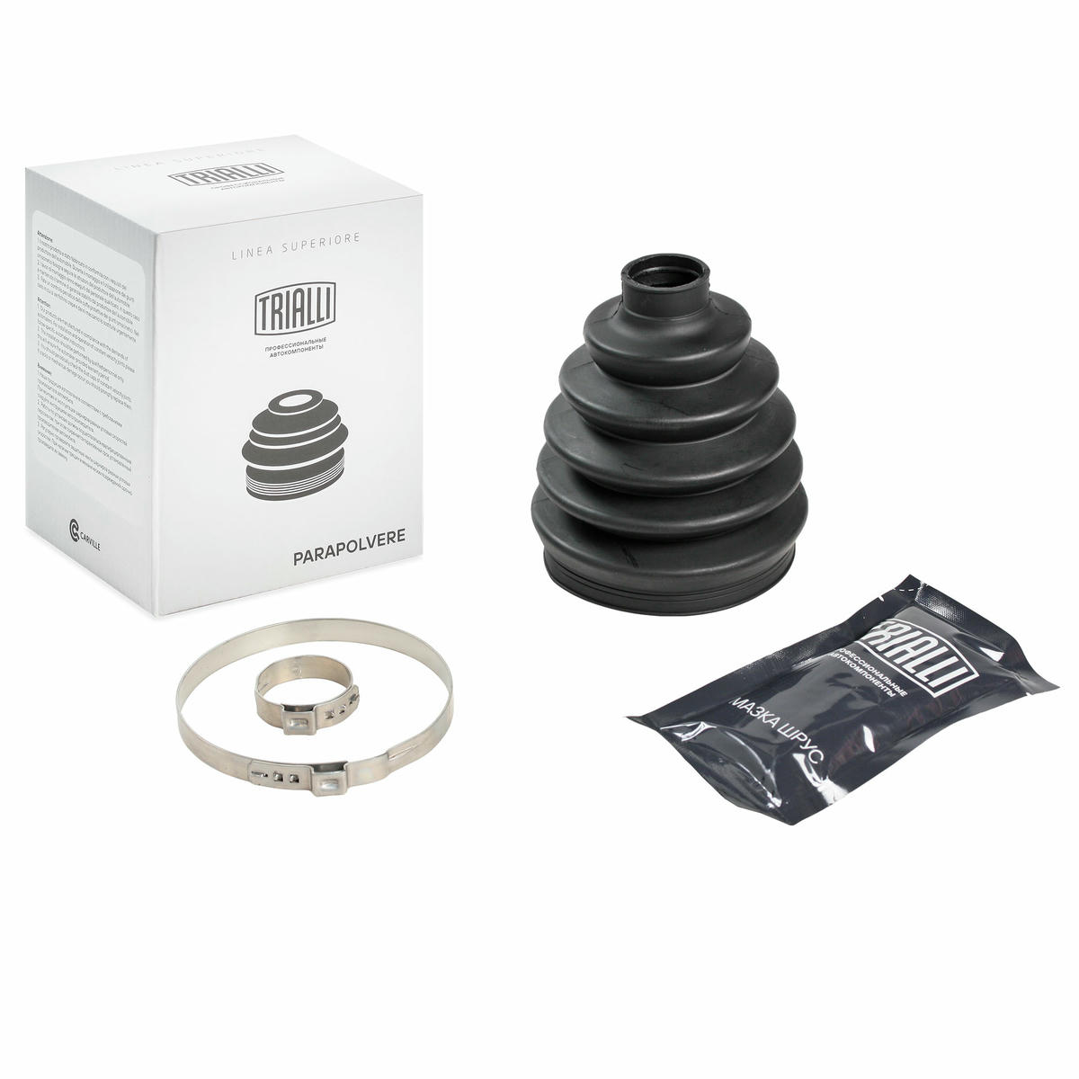 Пыльник ШРУСа для а/м Volvo S80 II (06-) (наруж.перед.компл: хомуты/смазка) (TPEE) (FG 1024) preview 1