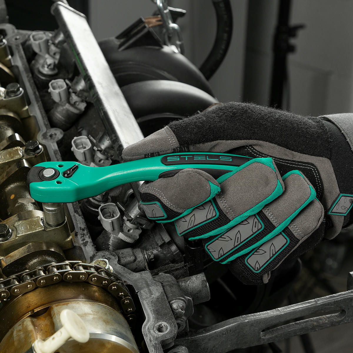 Набор инструмента 12-гран. головки 82пр. STELS preview 26