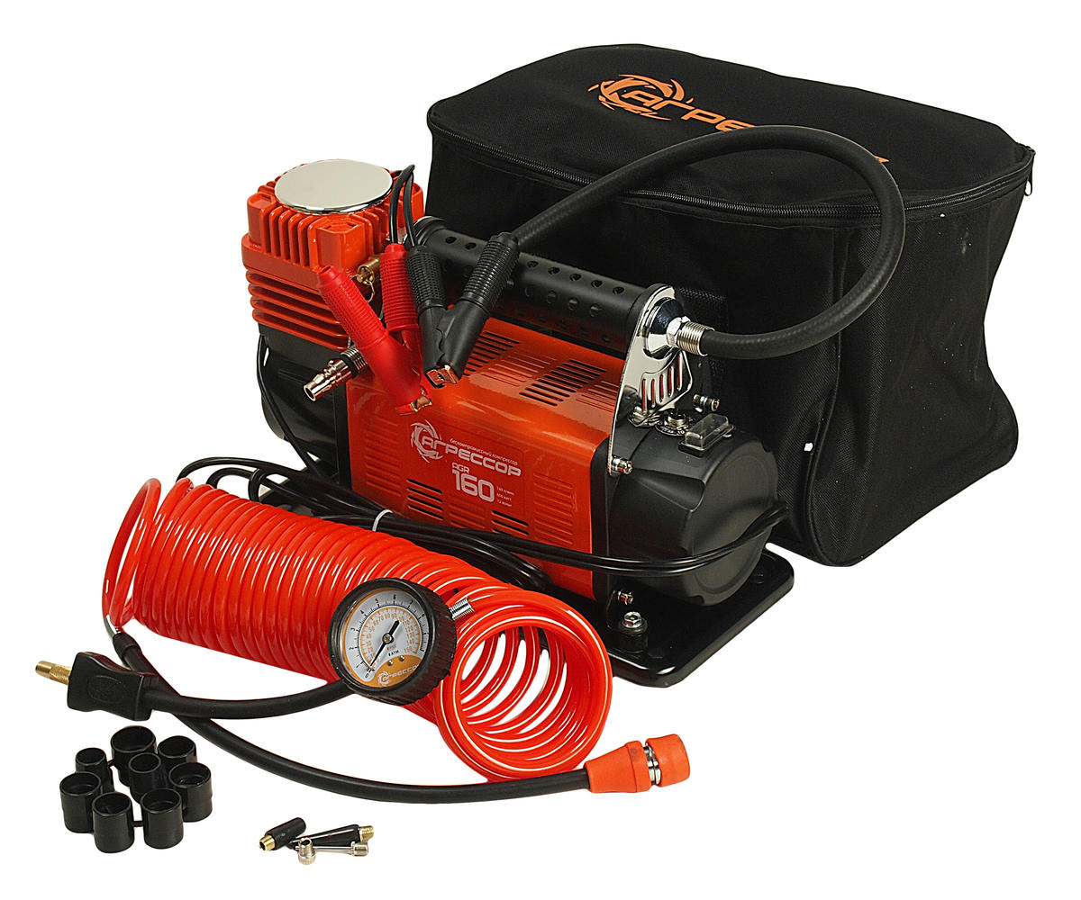 Компрессор автомобильный Агрессор 160л/мин AUTOPROFI preview 1