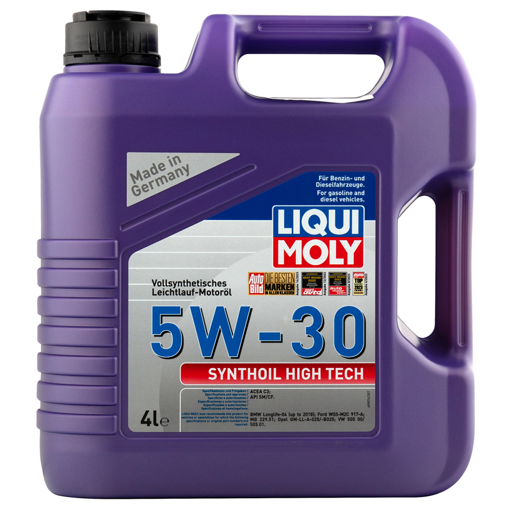 Масло моторное LIQUI MOLY SINTHOIL HIGH TECH 5w30 4л синт. preview 1 Масло моторное LIQUI MOLY SINTHOIL HIGH TECH 5w30 4л синт. preview 1