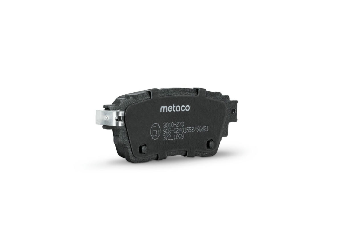 Колодки тормозные задние к-кт metaco 3010-270 preview 2