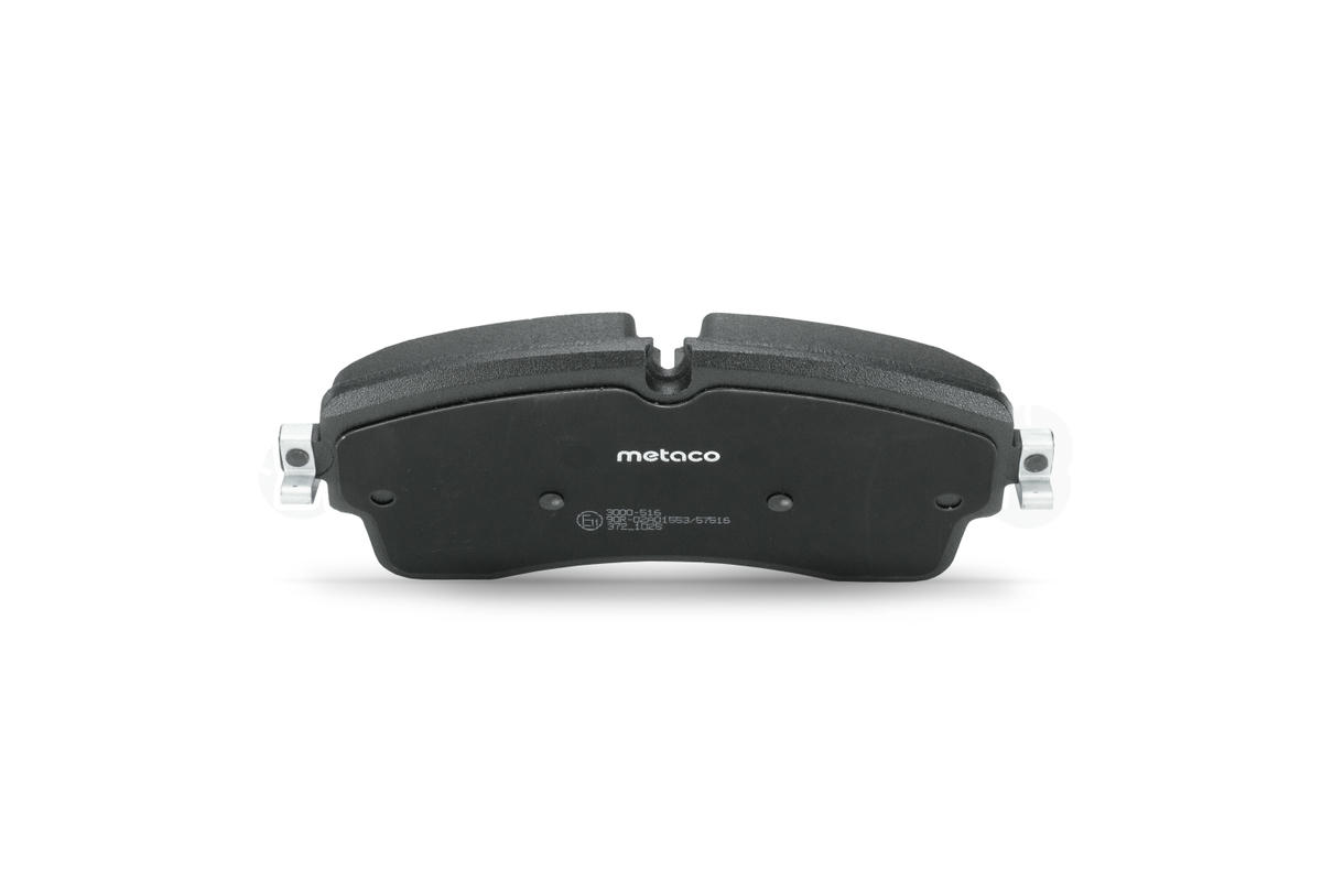 Колодки тормозные передние к-кт metaco 3000-516 preview 4