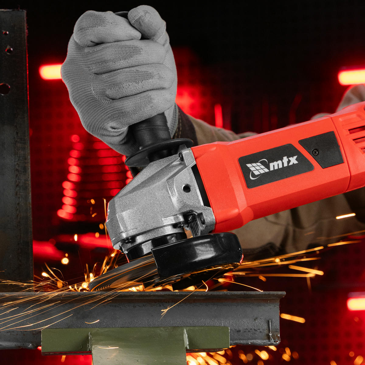 Машина шлифовальная угловая MAG125-1200, 1200 Вт, 125 мм, 12000 об/мин// MTX preview 1