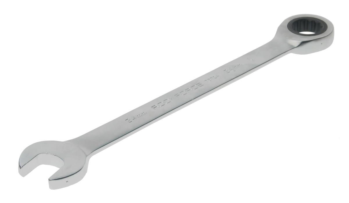 Ключ комбинированный 24мм трещеточный 12-гран. ROCKFORCE preview 1