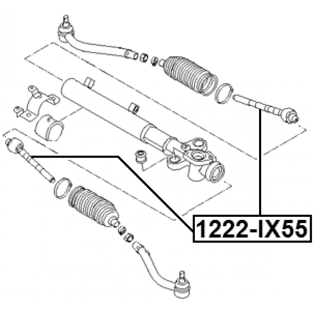 1222IX55_тяга рулевая! Hyundai Veracruz 06> preview 2