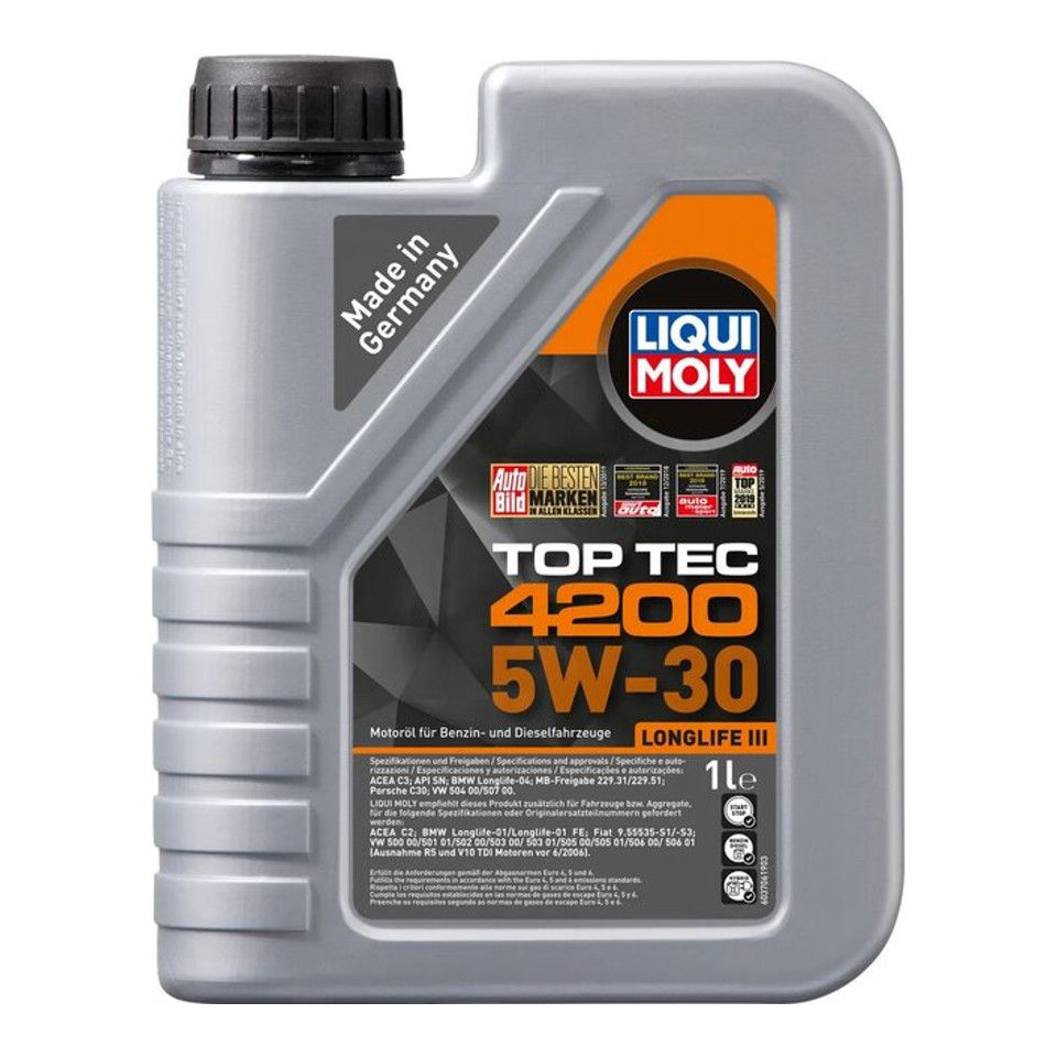 Масло моторное LIQUI MOLY TOP TEC 4200 HC 5W30 синт. 1л preview 1