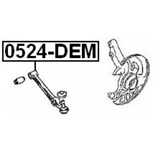 Рычаг передний FEBEST 0524-DEM preview 2