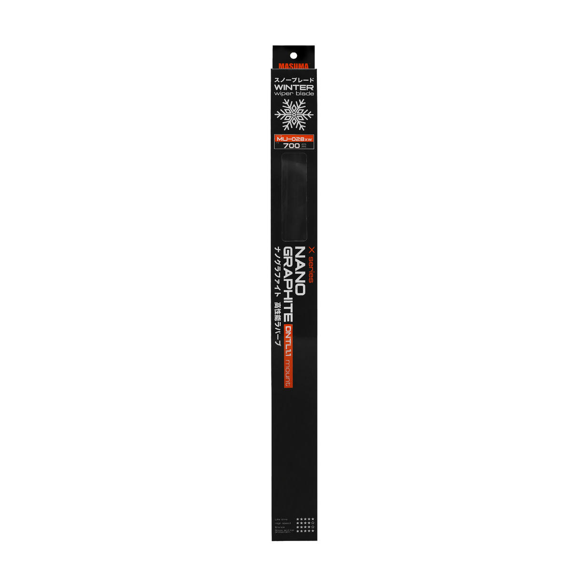 Щетка стеклоочистителя зимняя 700 мм каркасная 1 шт MASUMA Snow Blade MU-028xw preview 4
