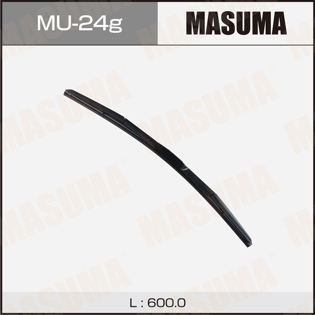 Щетка стеклоочистителя 600 мм гибридная 1 шт MASUMA Aero Vogue MU-24g preview 1 Щетка стеклоочистителя 600 мм гибридная 1 шт MASUMA Aero Vogue MU-24g preview 1