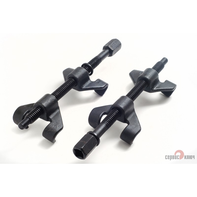 Стяжка пружин 270 мм с двойным захватом Proffi в коробке preview 1