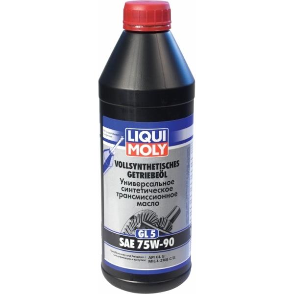 Масло трансмиссионное LIQUI MOLY SAE75W90 GL-5 1л синт. preview 1