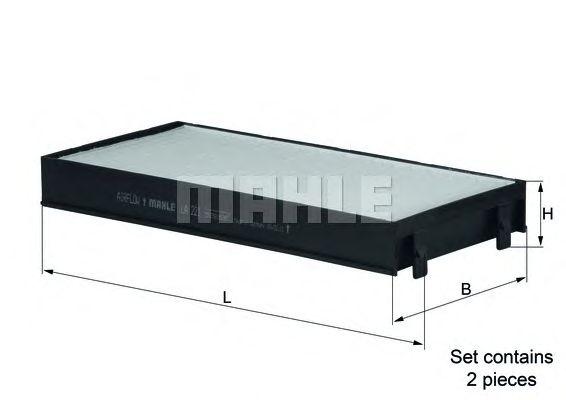 Фильтр салона KNECHT LA 221S preview 1