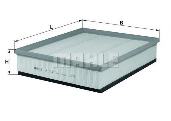 Фильтр воздушный KNECHT LX 3139 preview 1 Фильтр воздушный KNECHT LX 3139 preview 1