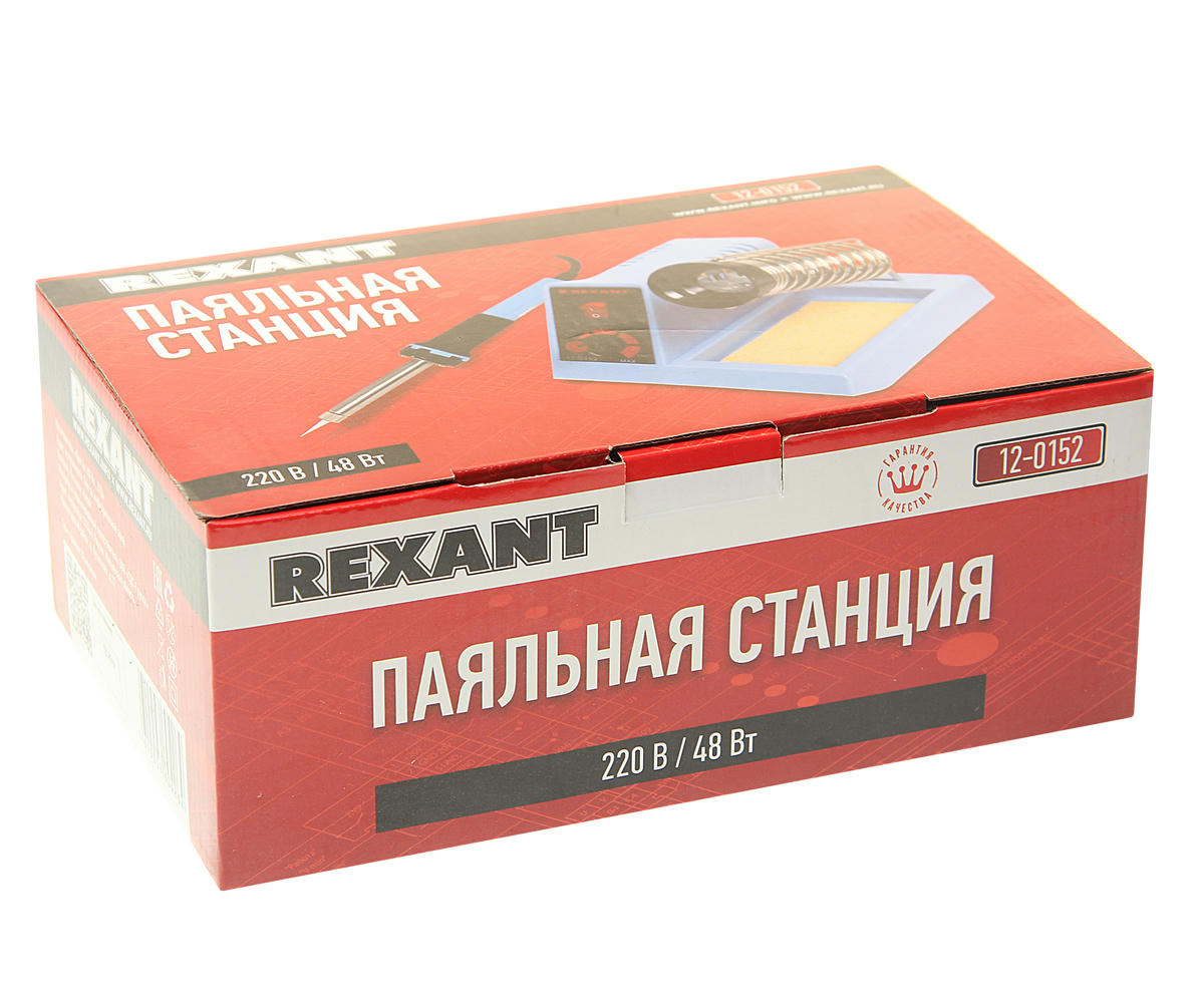 Паяльная станция (160-500С) 220V/48Вт ZD-99 REXANT preview 1