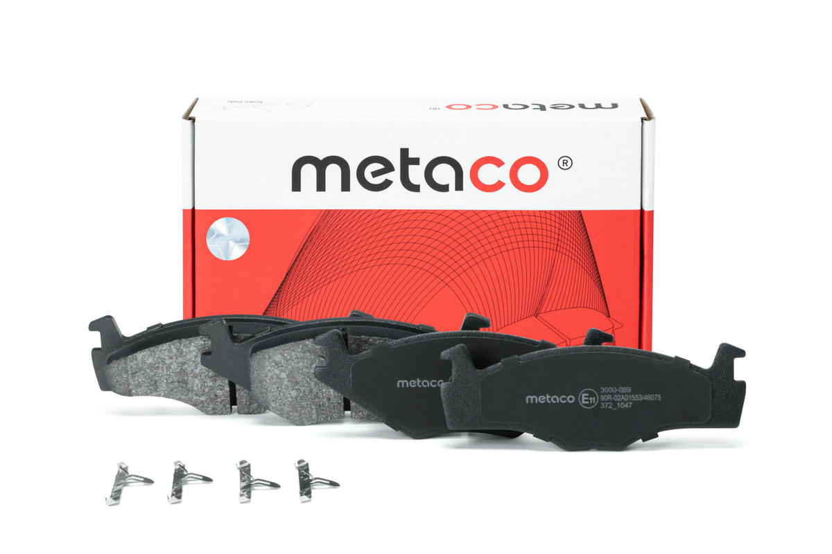 Колодки тормозные передние к-кт metaco 3000-069 preview 1 Колодки тормозные передние к-кт metaco 3000-069 preview 1