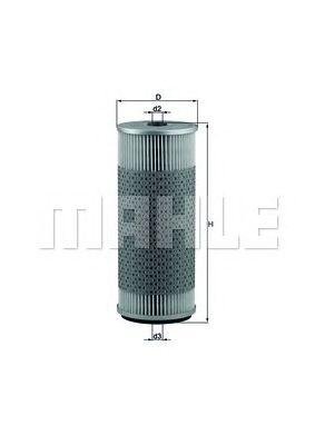 Фильтр масляный KNECHT OX 75 D preview 1