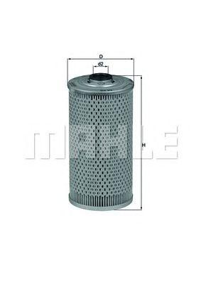 Фильтр масляный MAHLE _OX39D preview 1