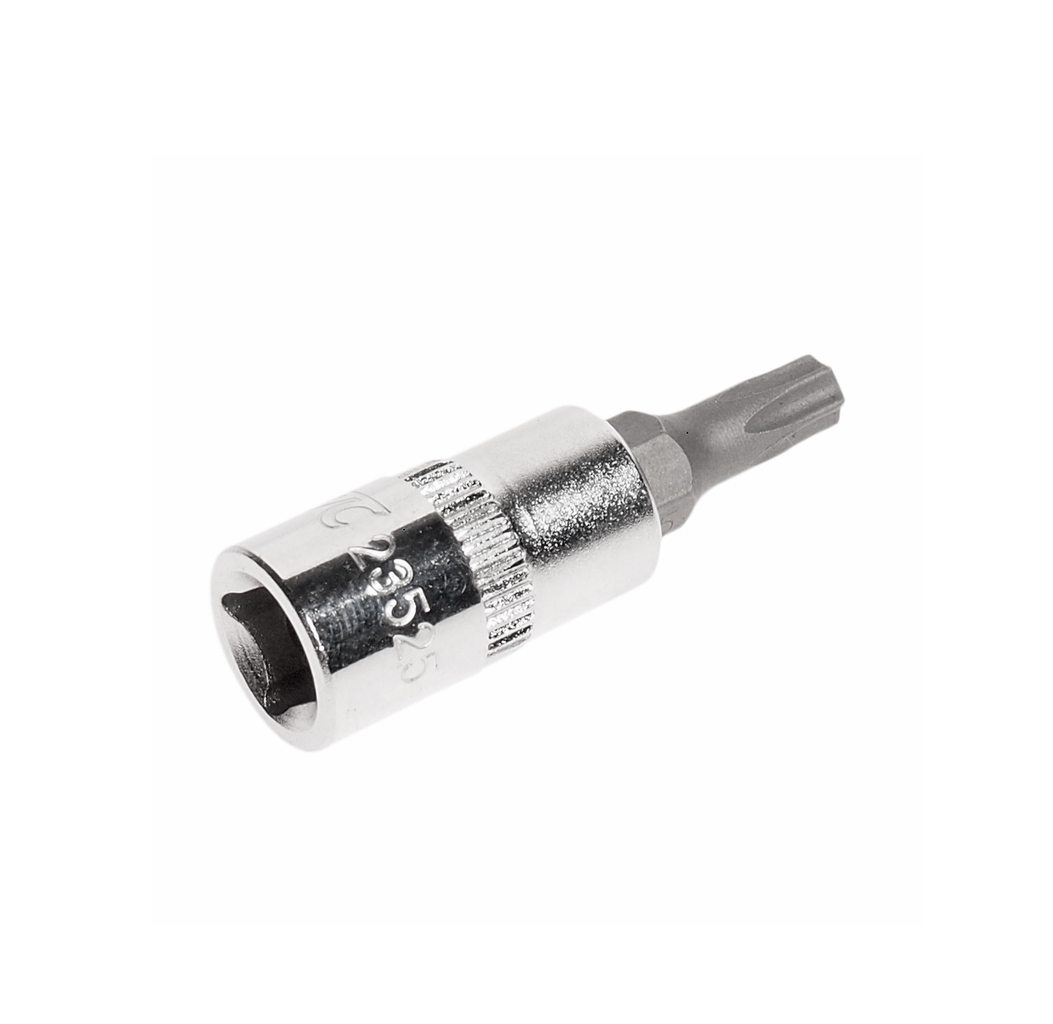 Головка торцевая TORX 1/4" х T25H 37мм с отверстием JTC preview 1
