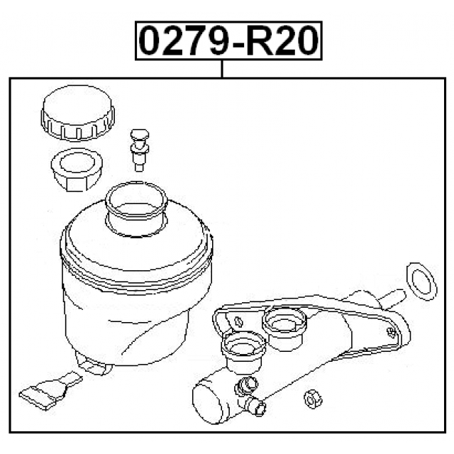 Цилиндр тормозной главный preview 2 Цилиндр тормозной главный preview 2