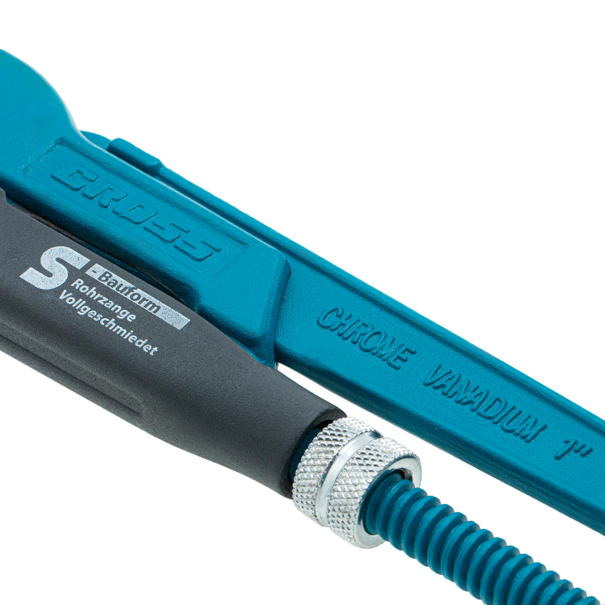 GROSS 15611 Ключ трубный рычажный, №1, 1", цельнокованый, CrV, тип - "S preview 4