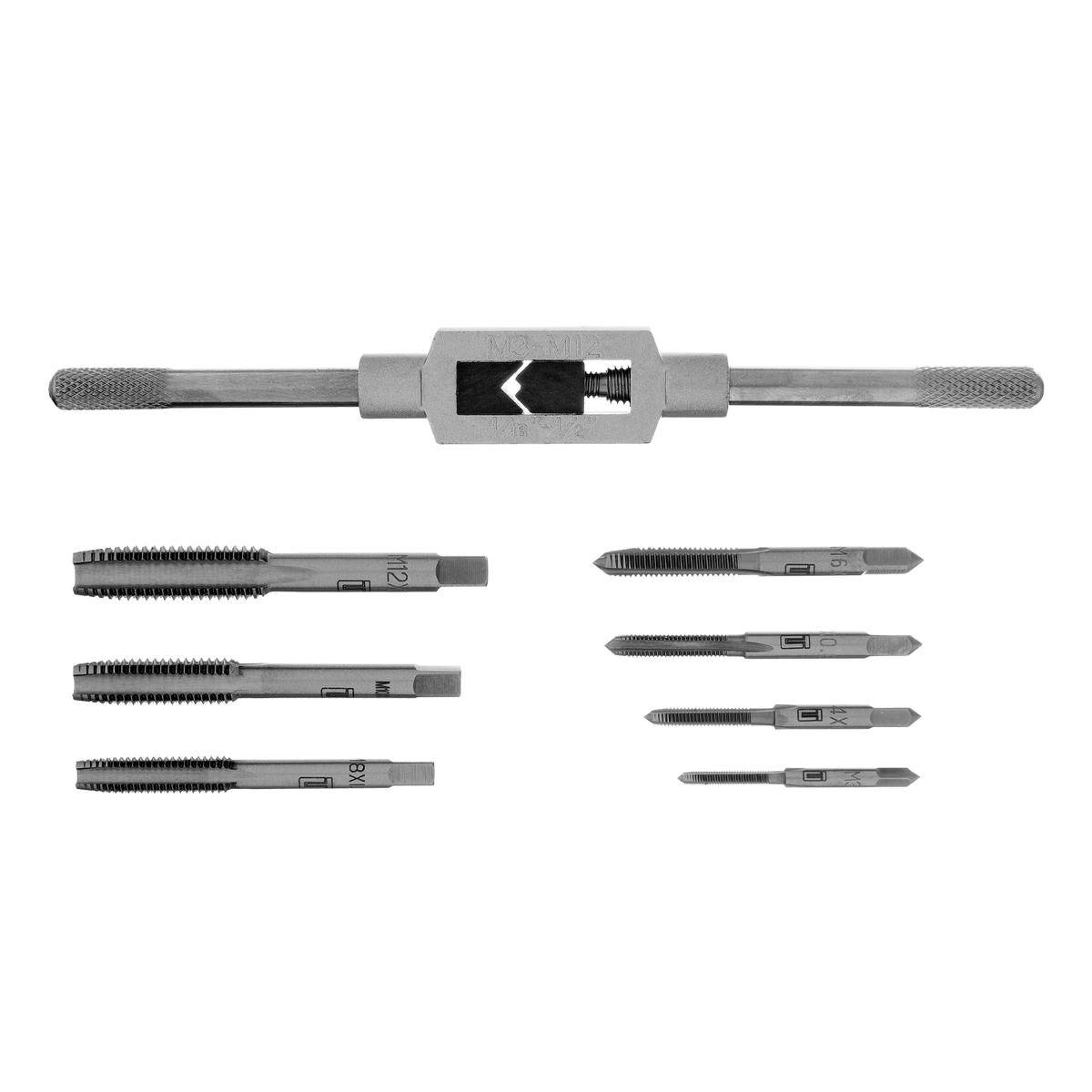 Набор метчиков М3-М12 8пр СИБРТЕХ preview 2