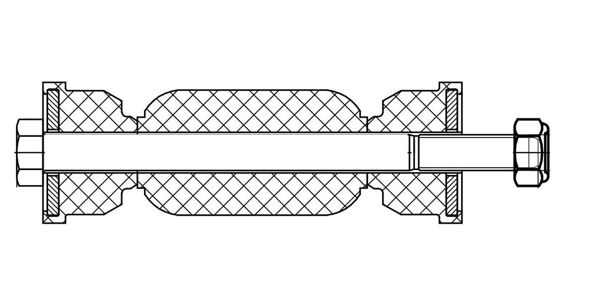 Стойка стабилизатора для а/м Ford Focus I (98-) (задн.) (SP 1012) preview 2