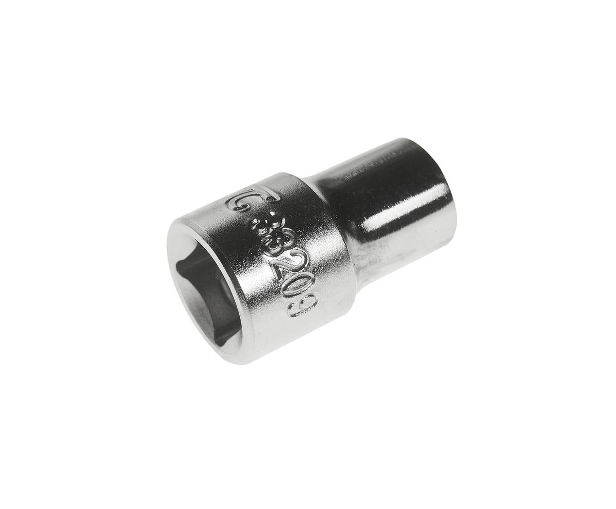 Головка торцевая 9мм 3/8" 6-гран. длина 28мм preview 1