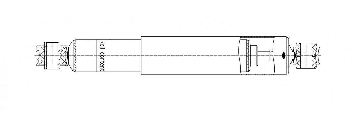 Амортизатор для а/м Mitsubishi Pajero Sport (08-)/Pajero Sport (15-) задн. TRIALLI AG 11514 preview 3